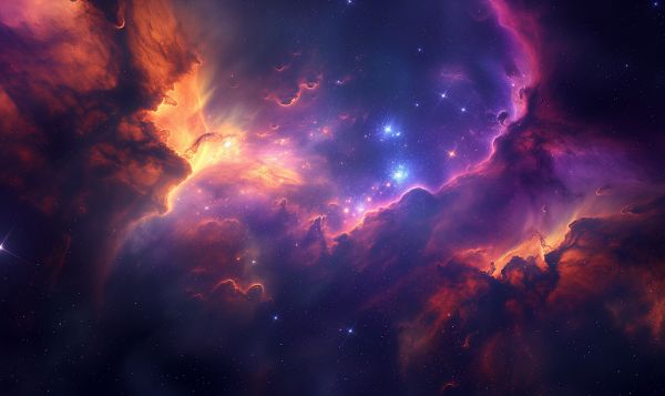 Abstract Deep Space Wallpaper Free Image