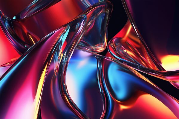 Abstract Modern Futuristic 3D Website Background Free Image