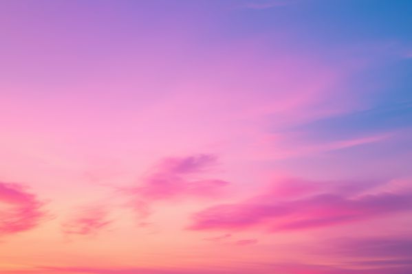 Free Backgrounds Pink Clouds and Colorful Sky Free Image
