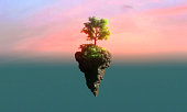 Floating island