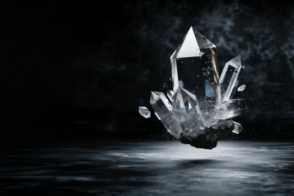 Levitating Crystal Free Image