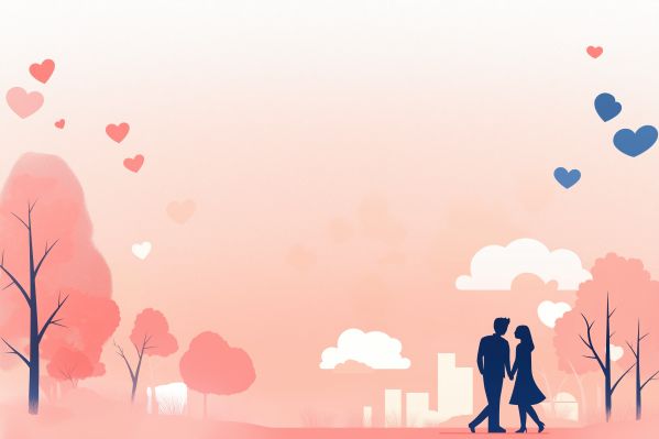 Love Backgrounds With Copy Space Couple in Love Free Image