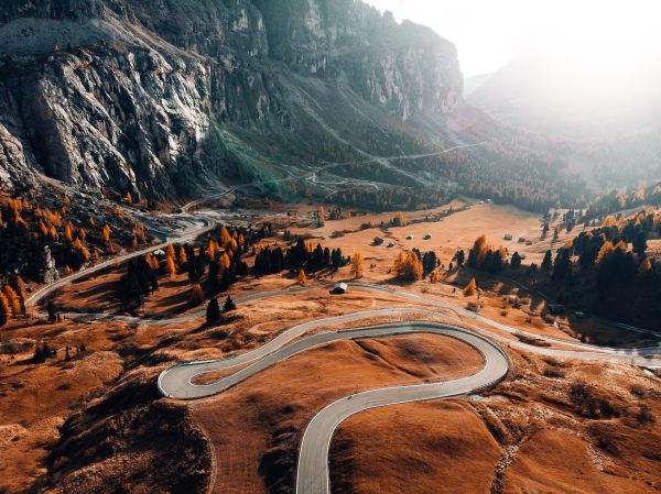 The Great Dolomites Road, Italy Free Photo